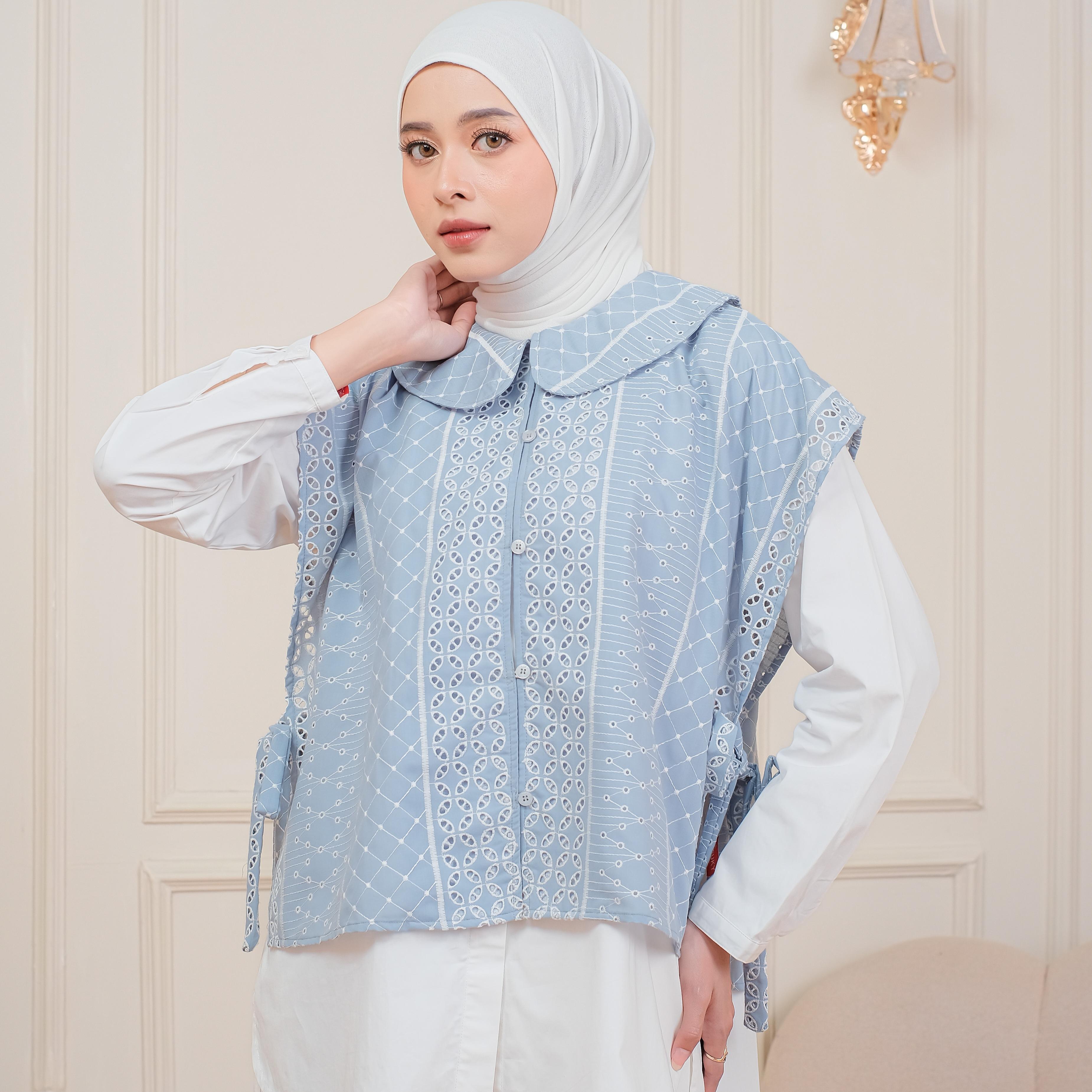 VEST STRING LACE COTTON