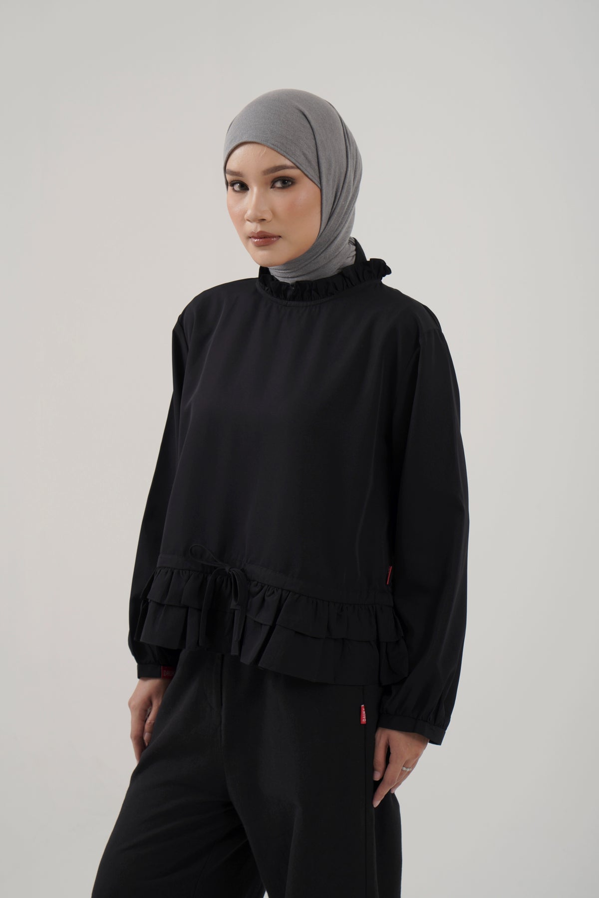 S Tunic Double Frill
