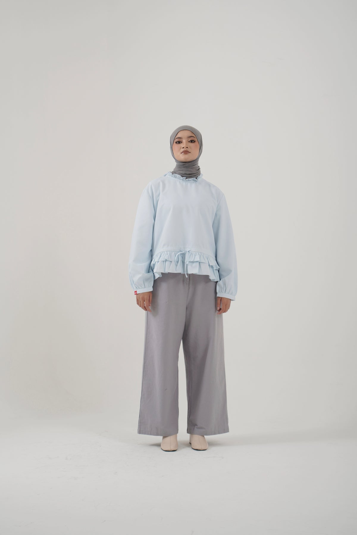 S Tunic Double Frill