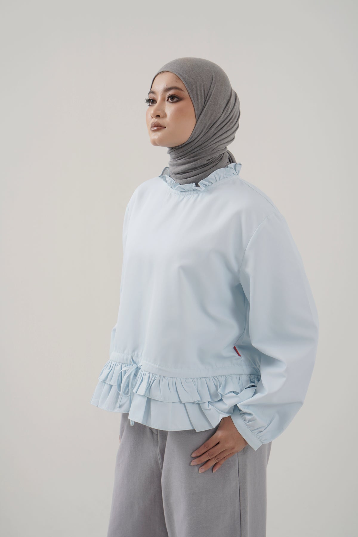 S Tunic Double Frill