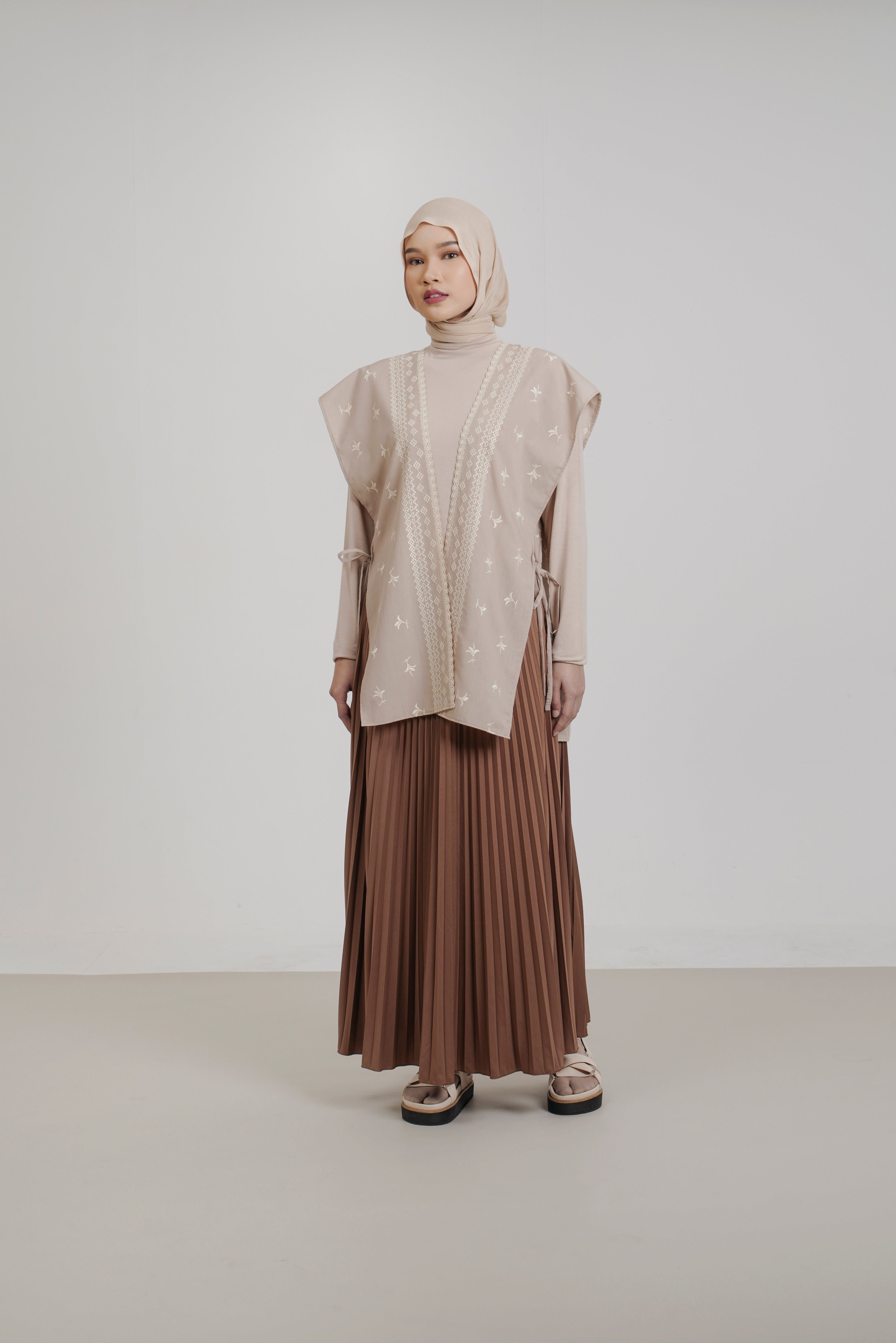 Vest Boxy Bloom Embro