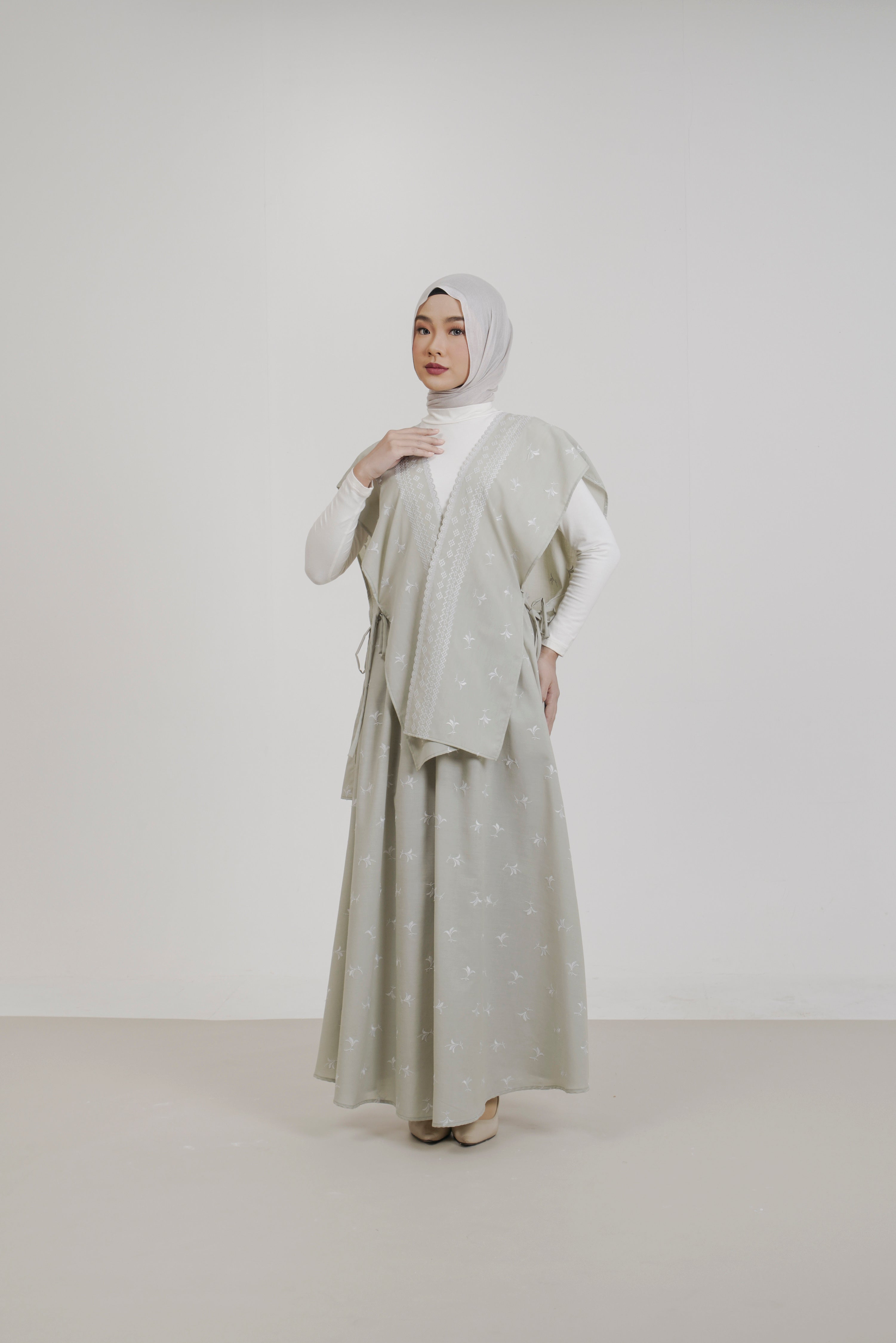 Vest Boxy Bloom Embro