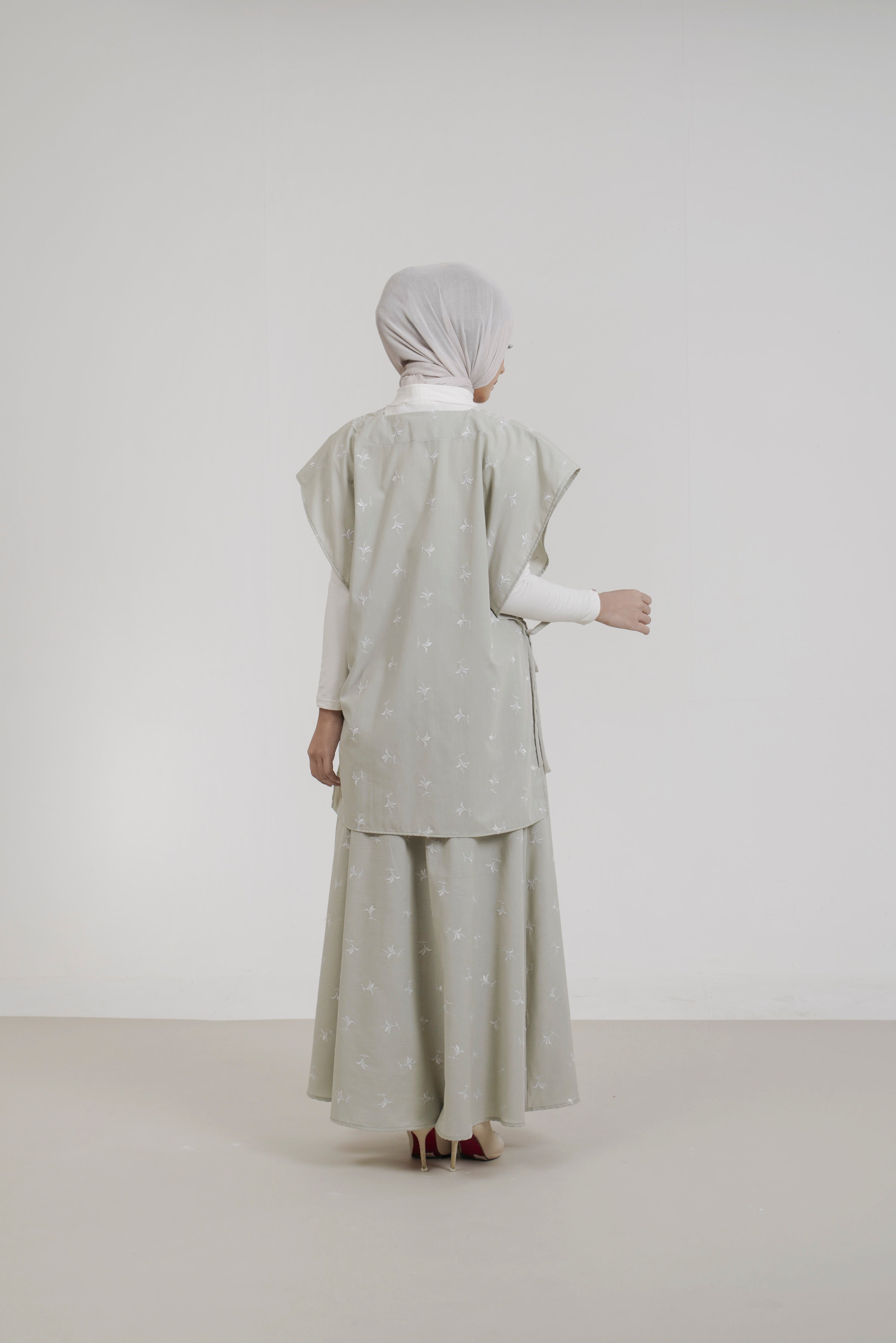 Vest Boxy Bloom Embro