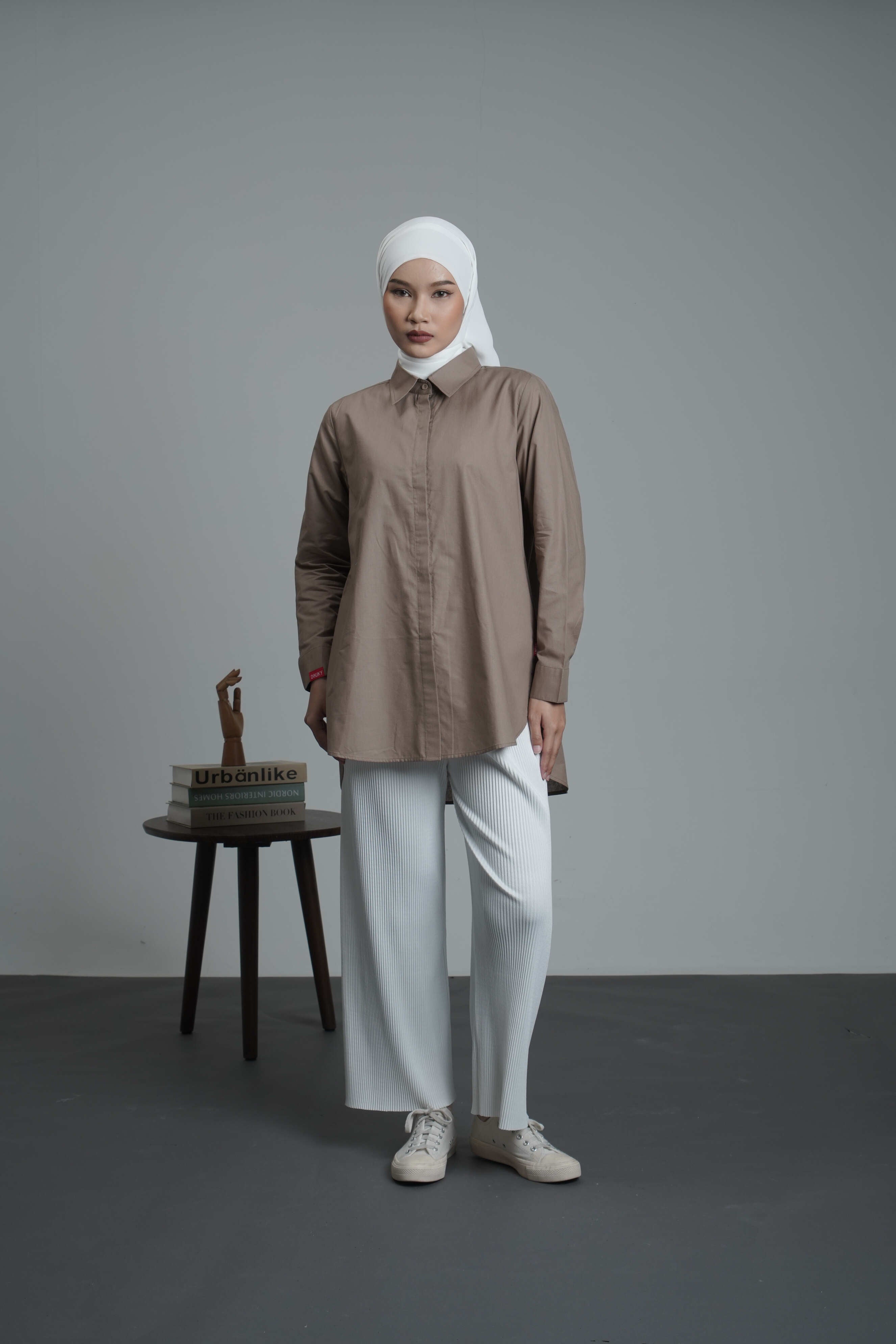 M Tunic Basic Katun Pamela