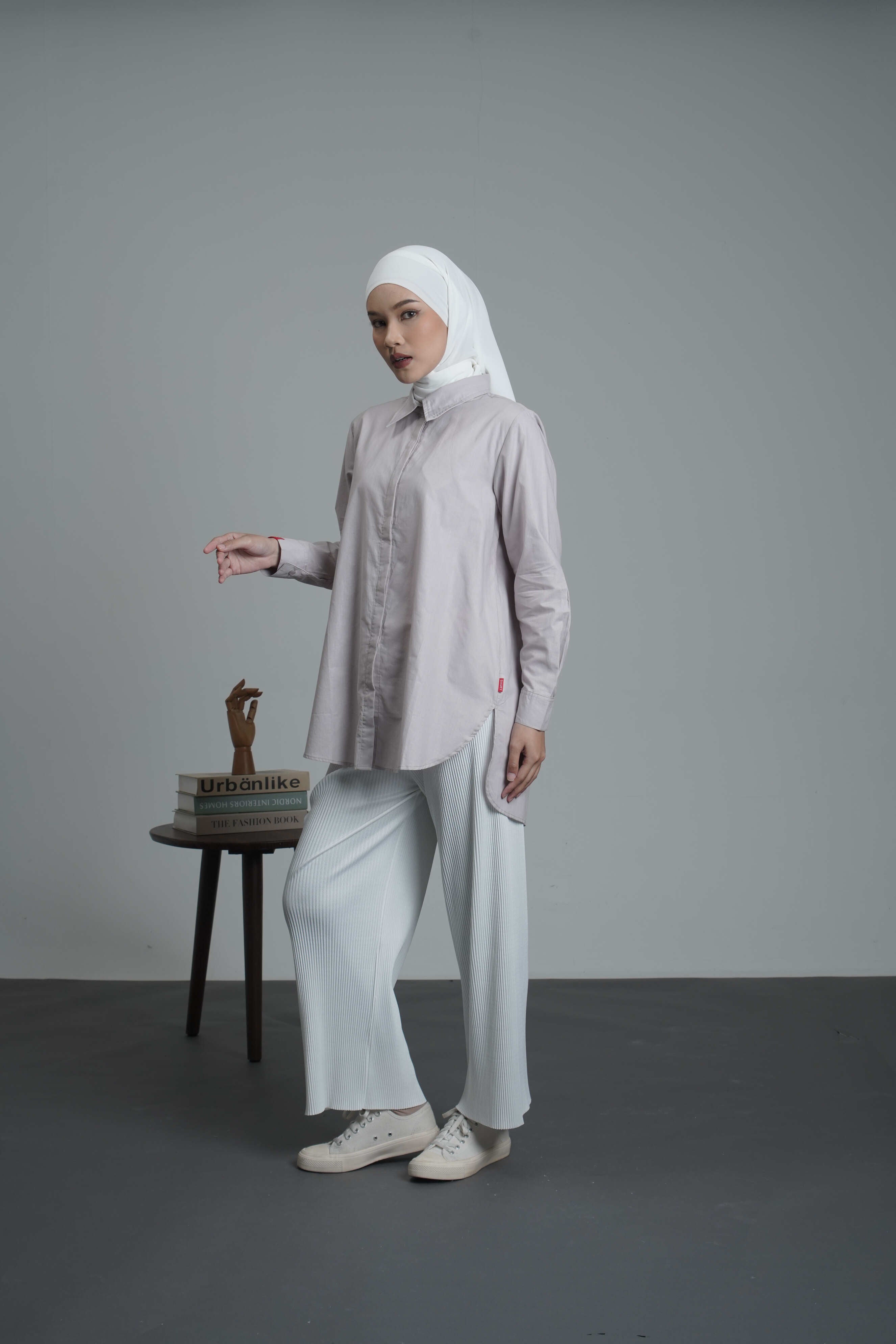 M Tunic Basic Katun Pamela