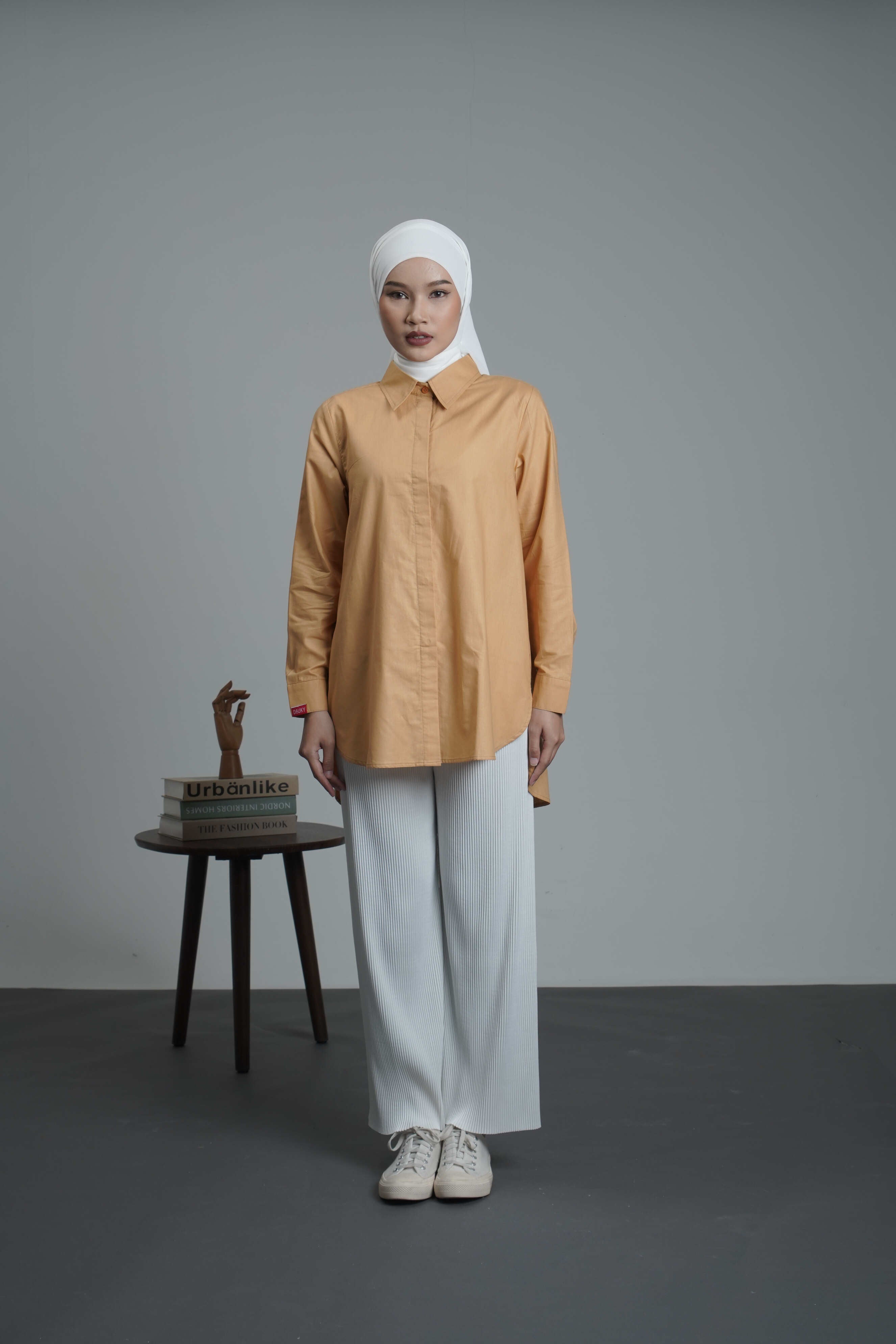 M Tunic Basic Katun Pamela
