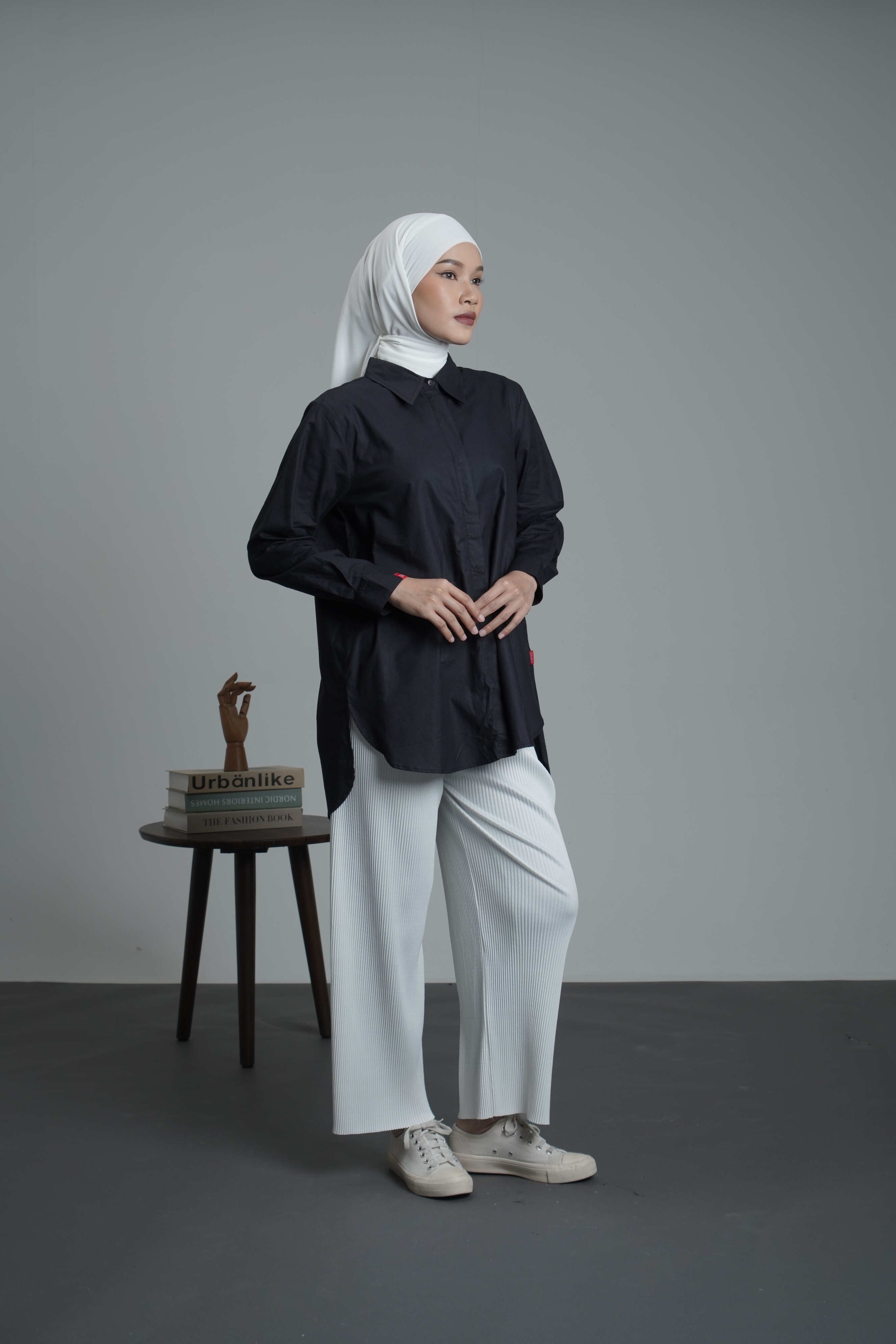 M Tunic Basic Katun Pamela