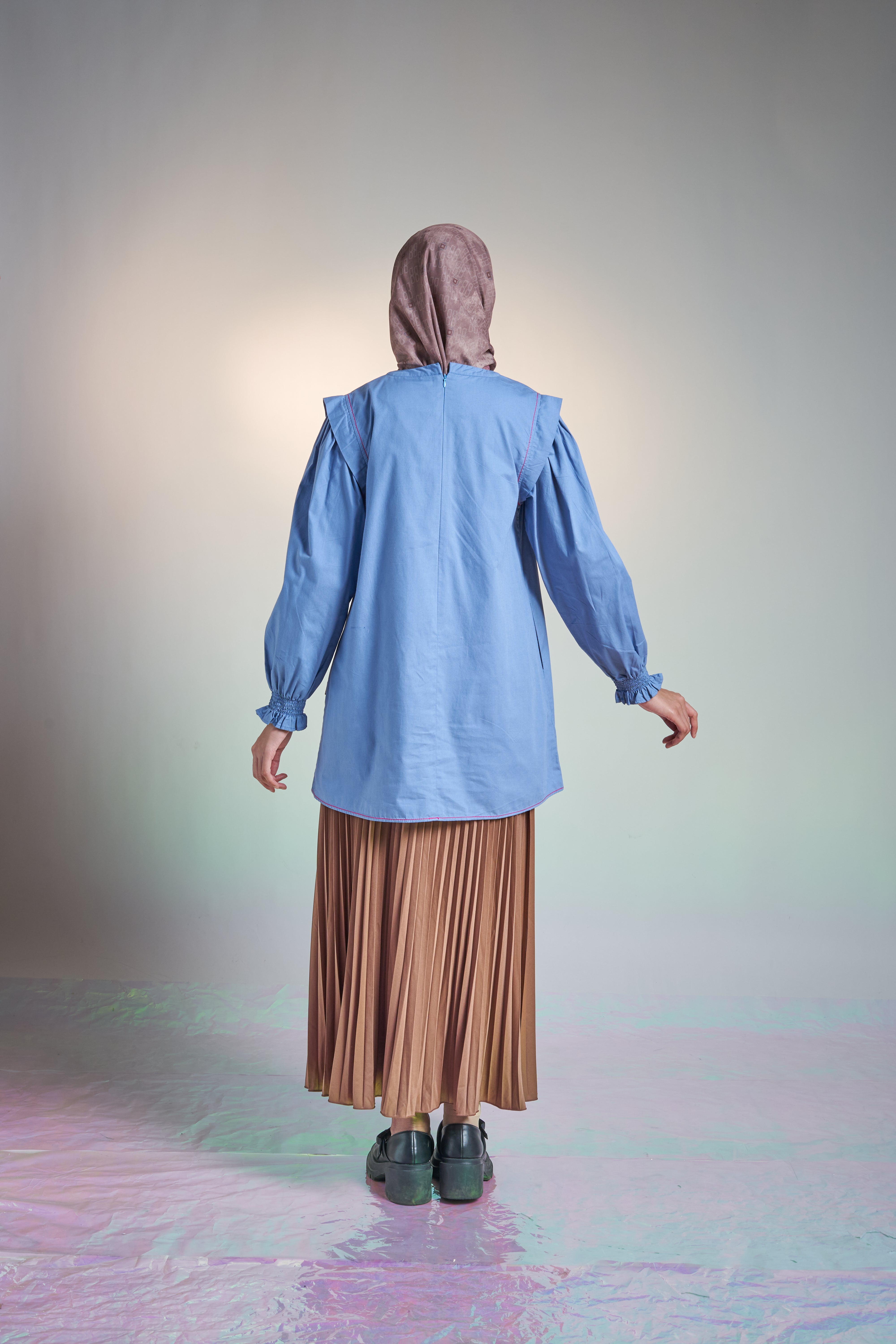 M TUNIC AIRY COTTON - DENIM