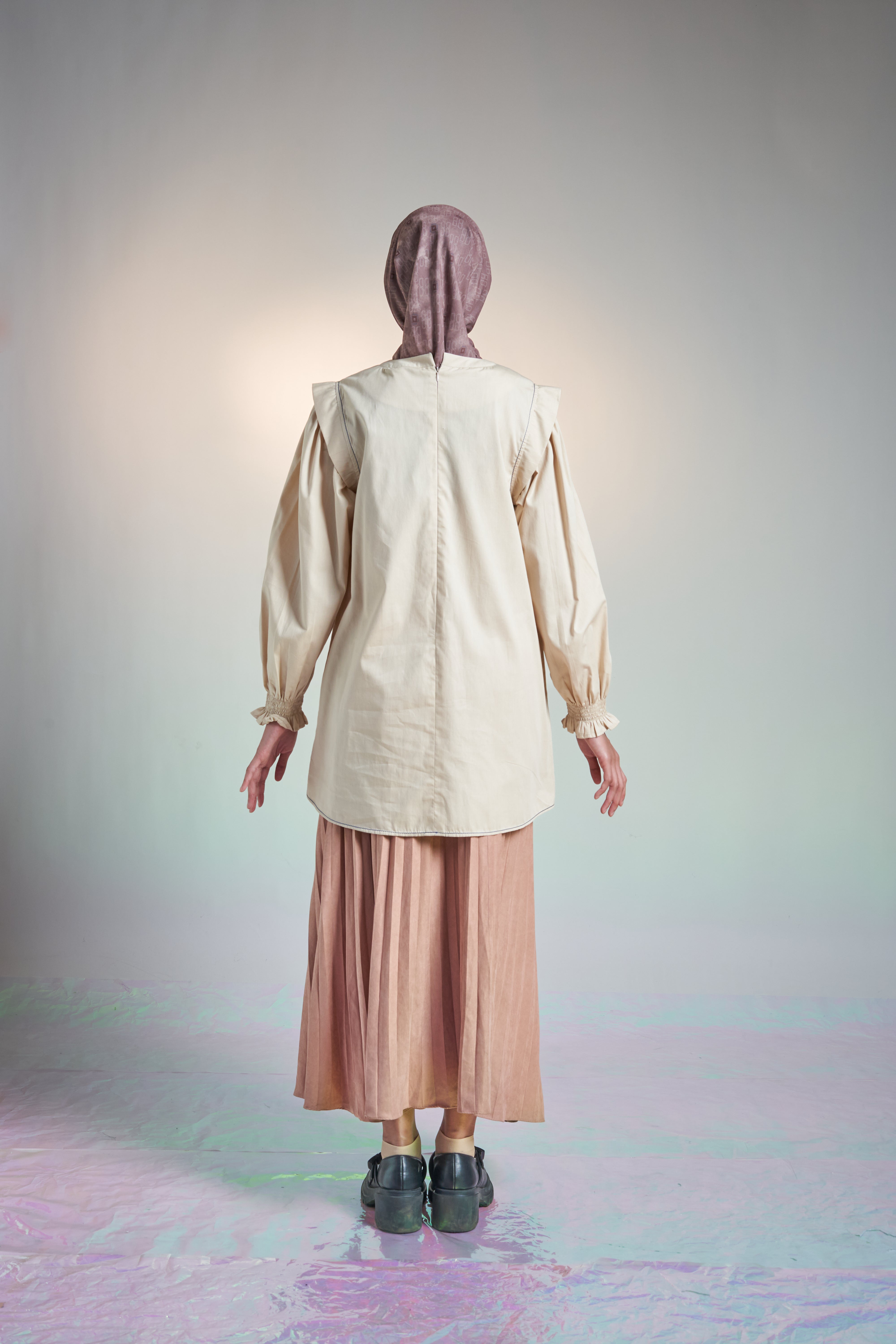 M TUNIC AIRY COTTON - CREAM