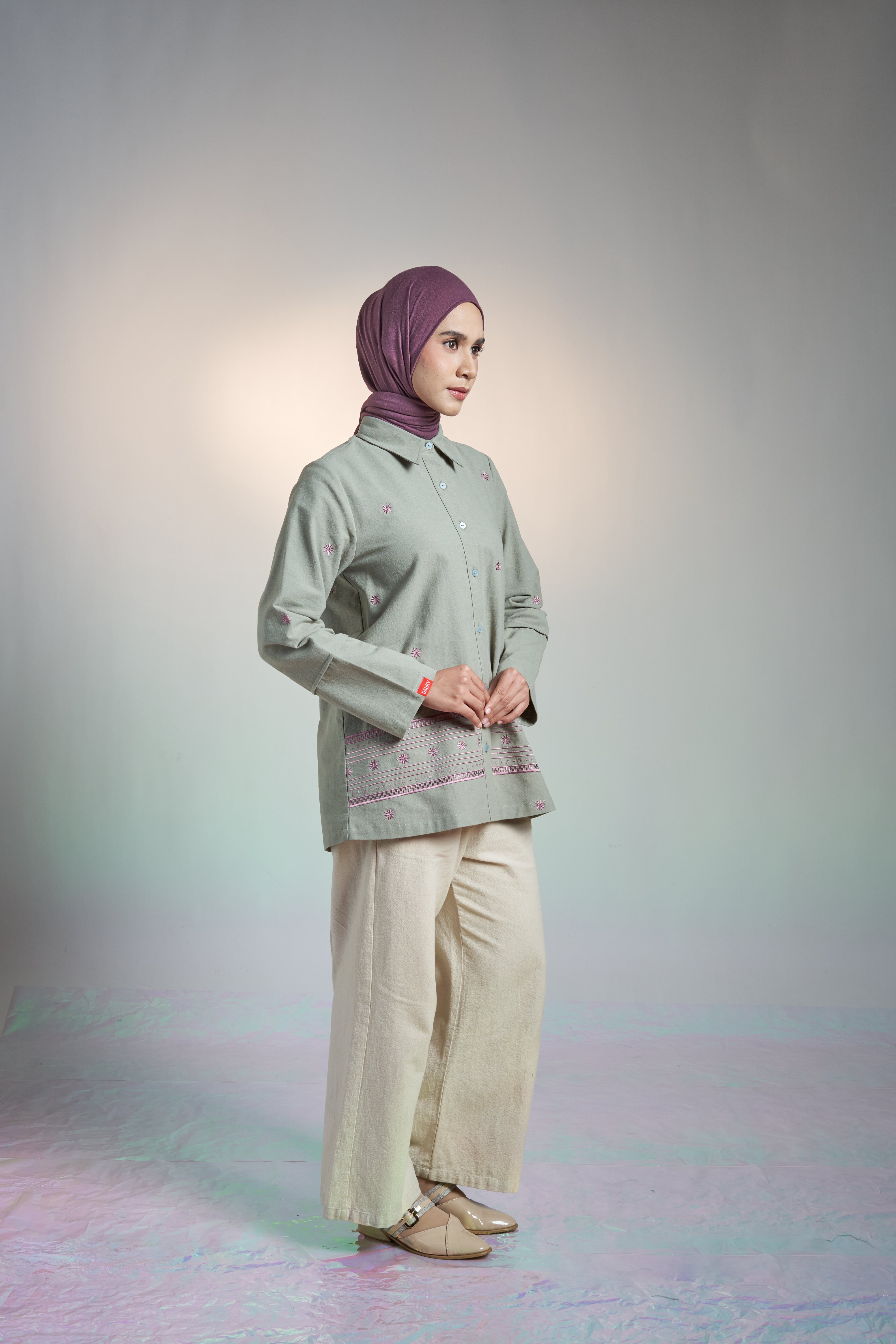 M Tunic Classic Sydney - Sage