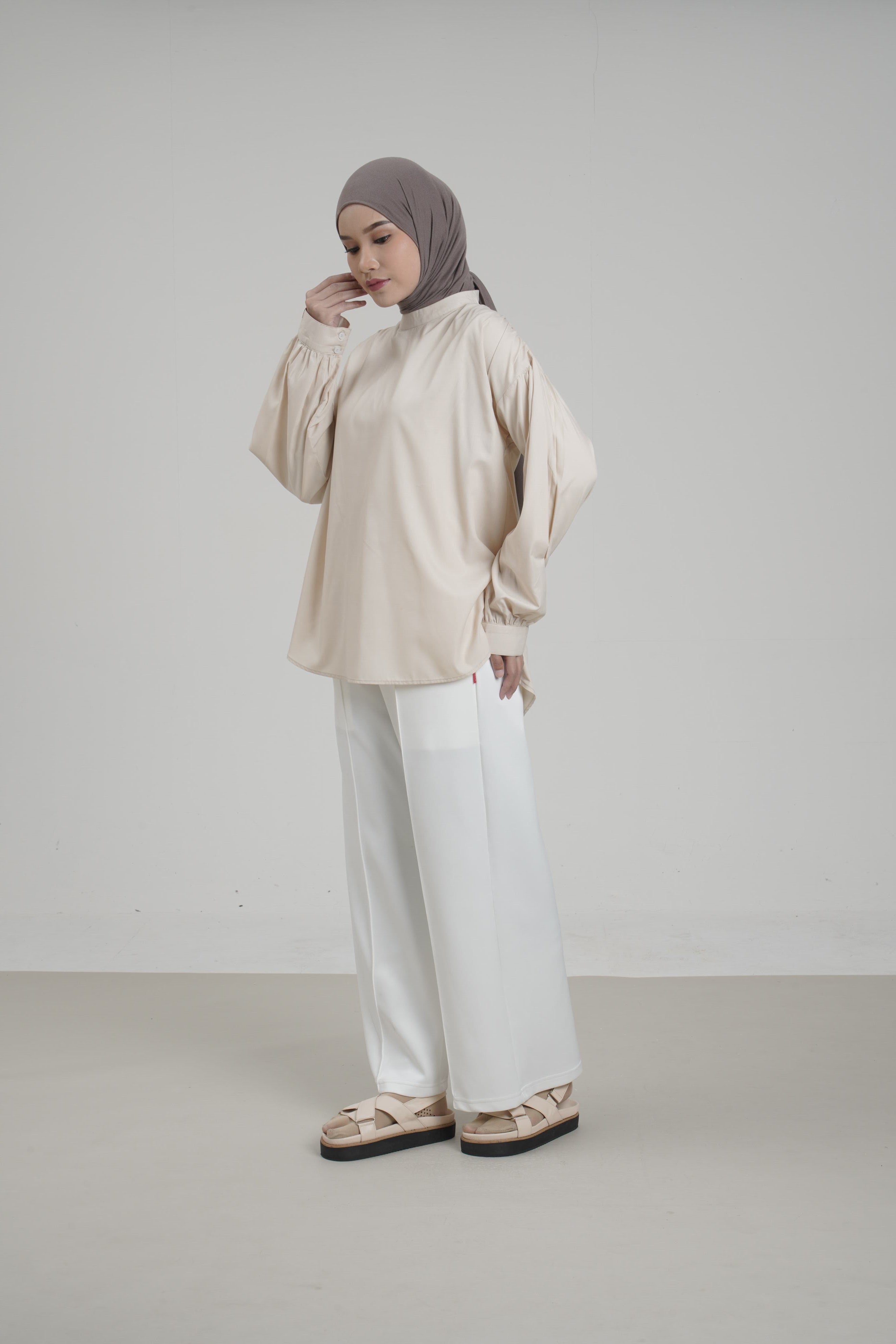 M Tunic Curve Cotton