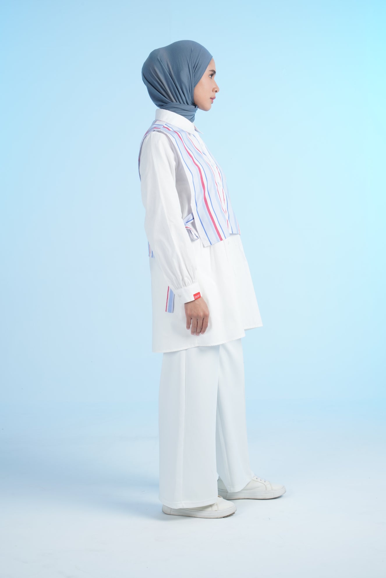 M TUNIC STRIPE - BW
