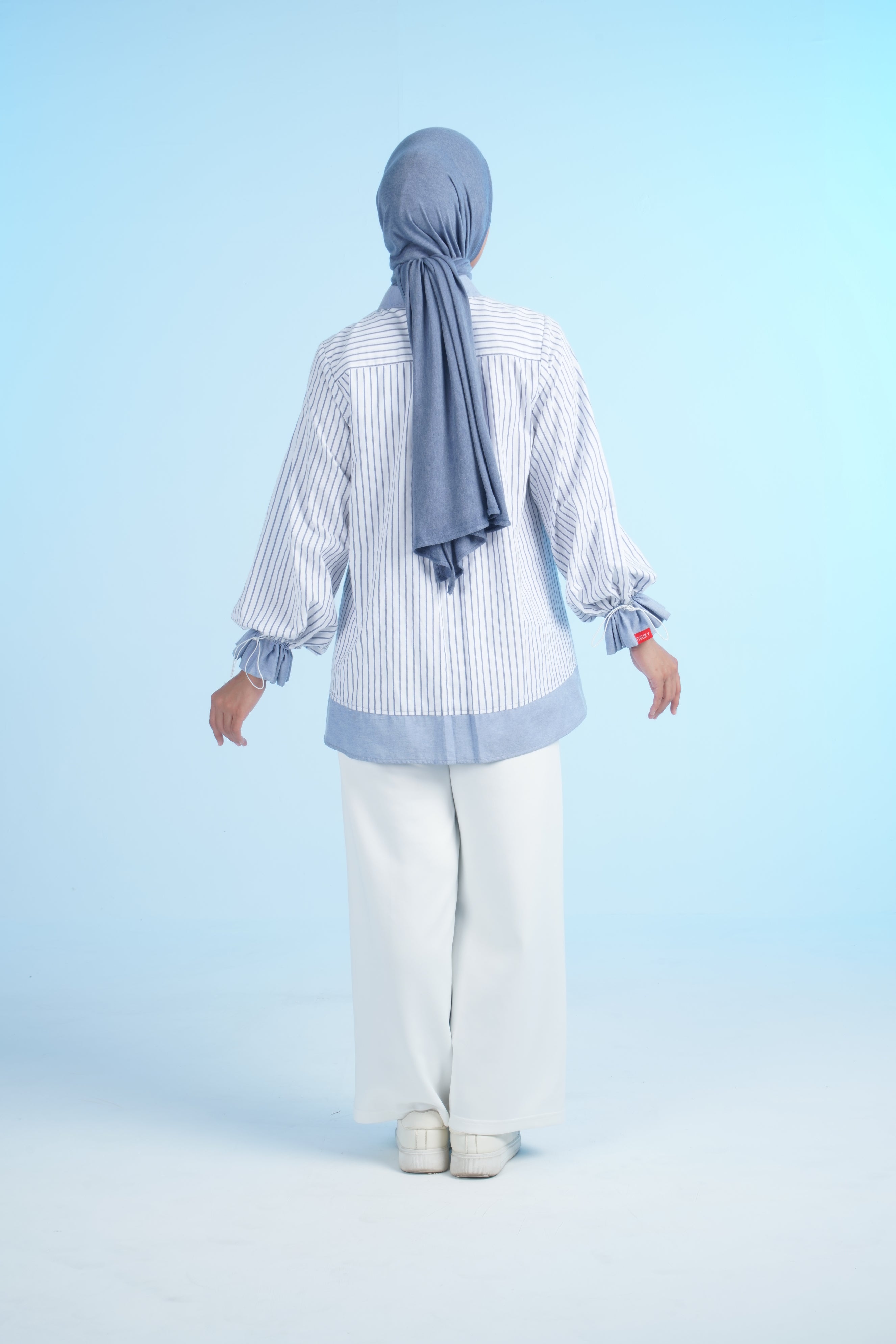 M TUNIC DENIM STRIPE