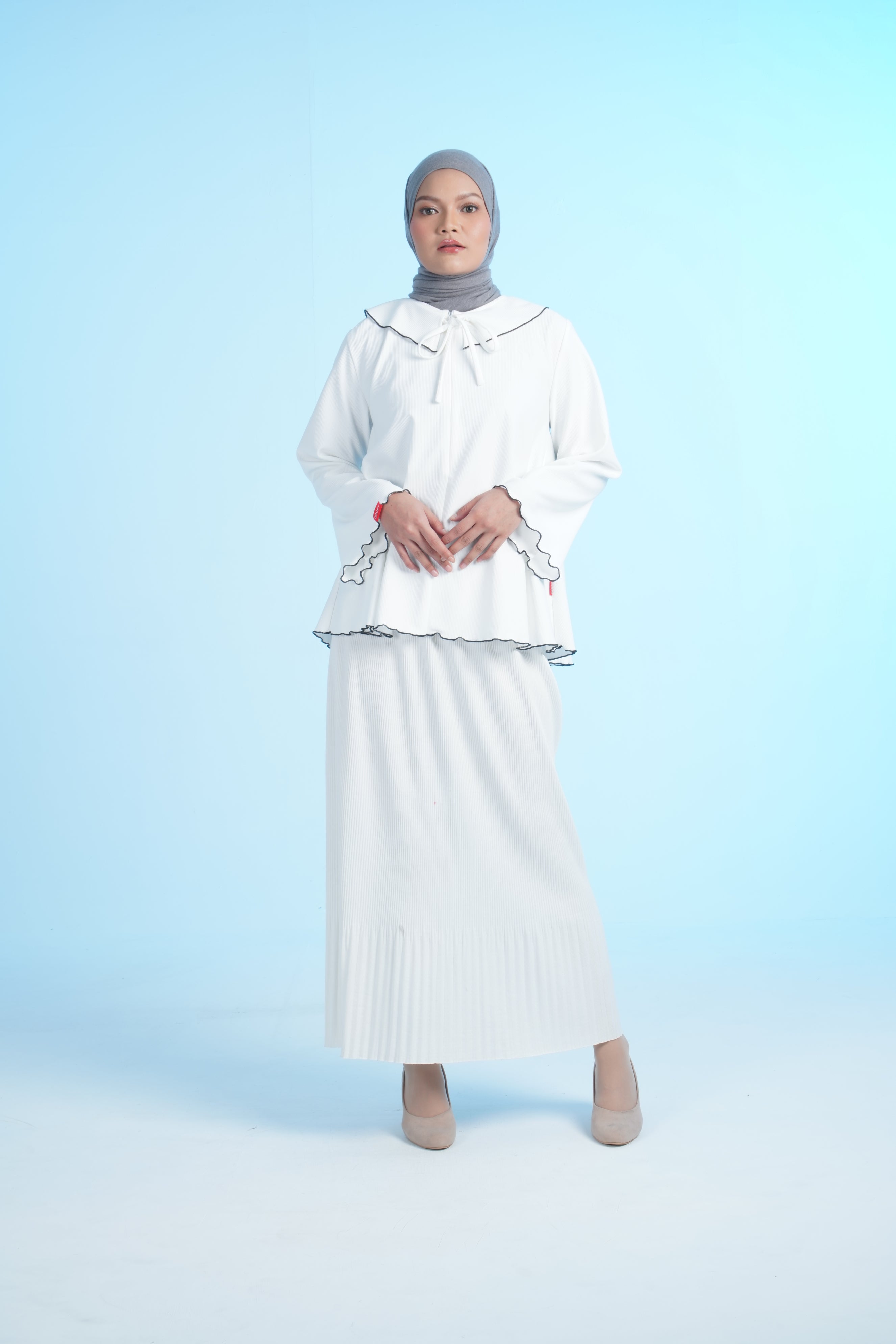S TUNIC CONTRASTED LINE