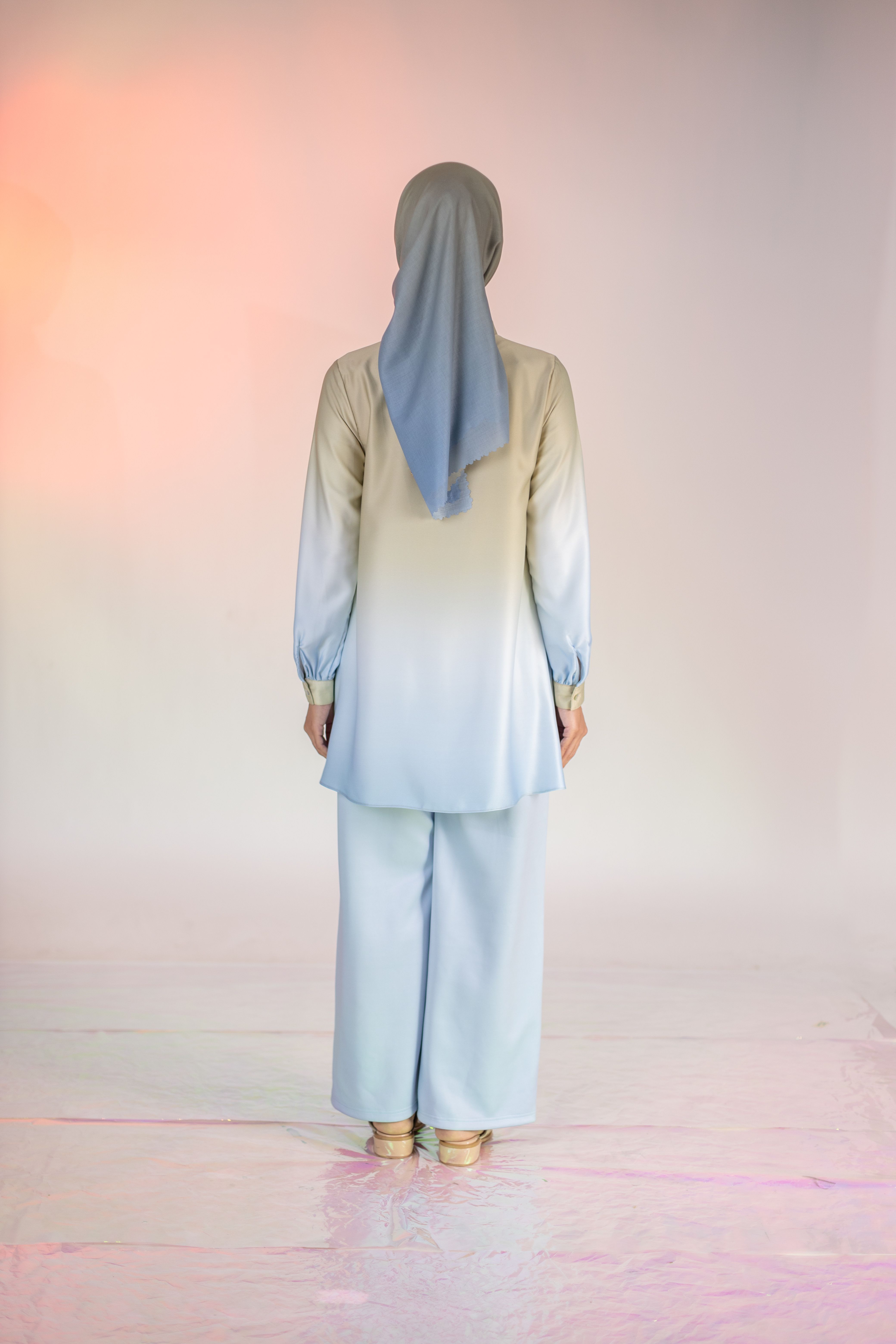 M Tunic Basic Ombre - Sand