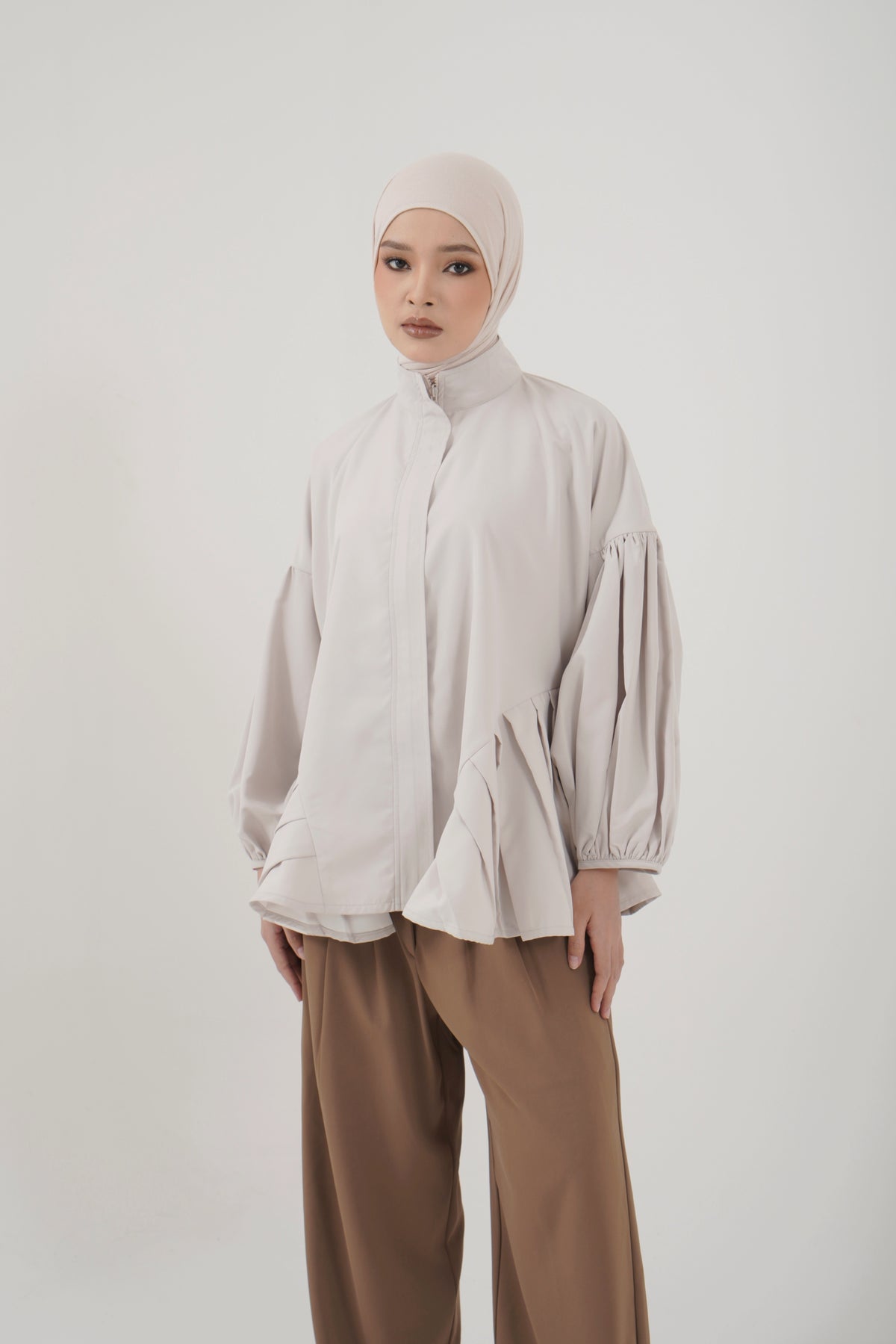Frill Puffed Jacket