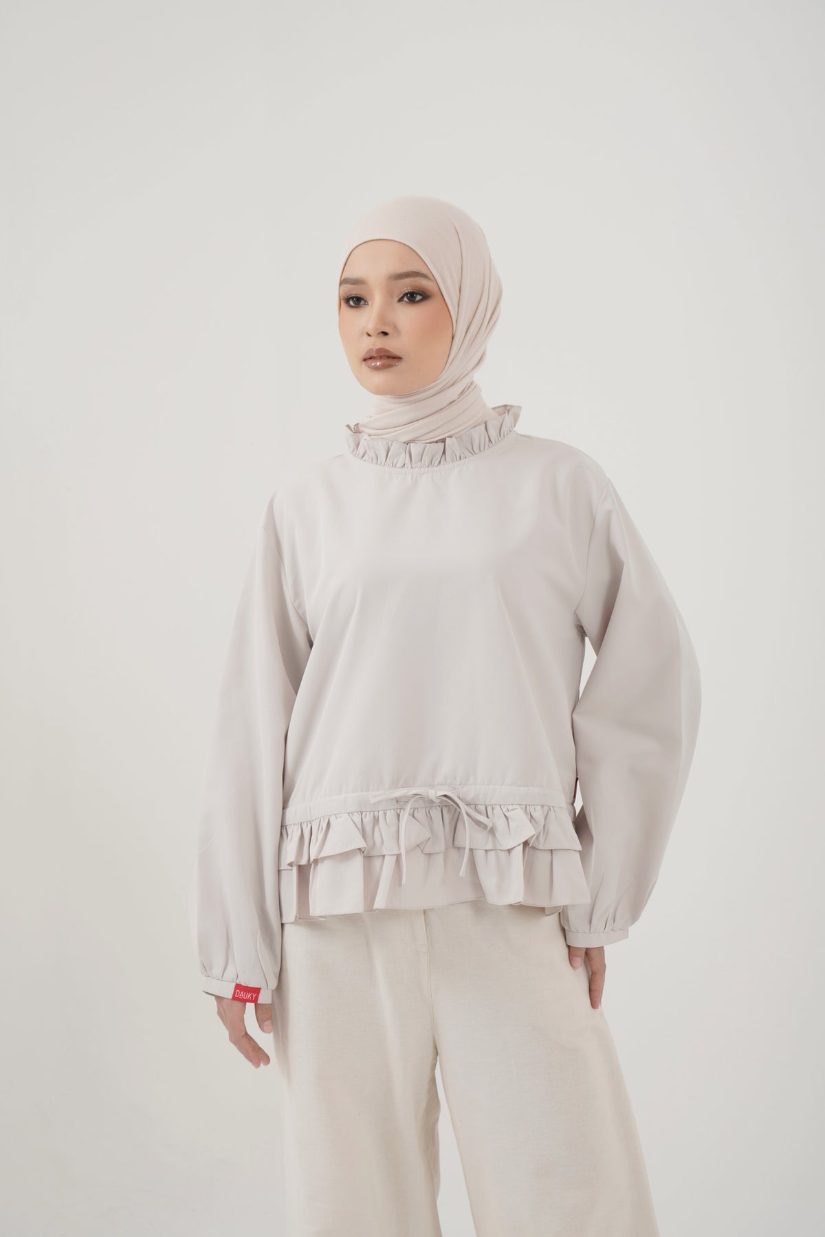 S Tunic Double Frill