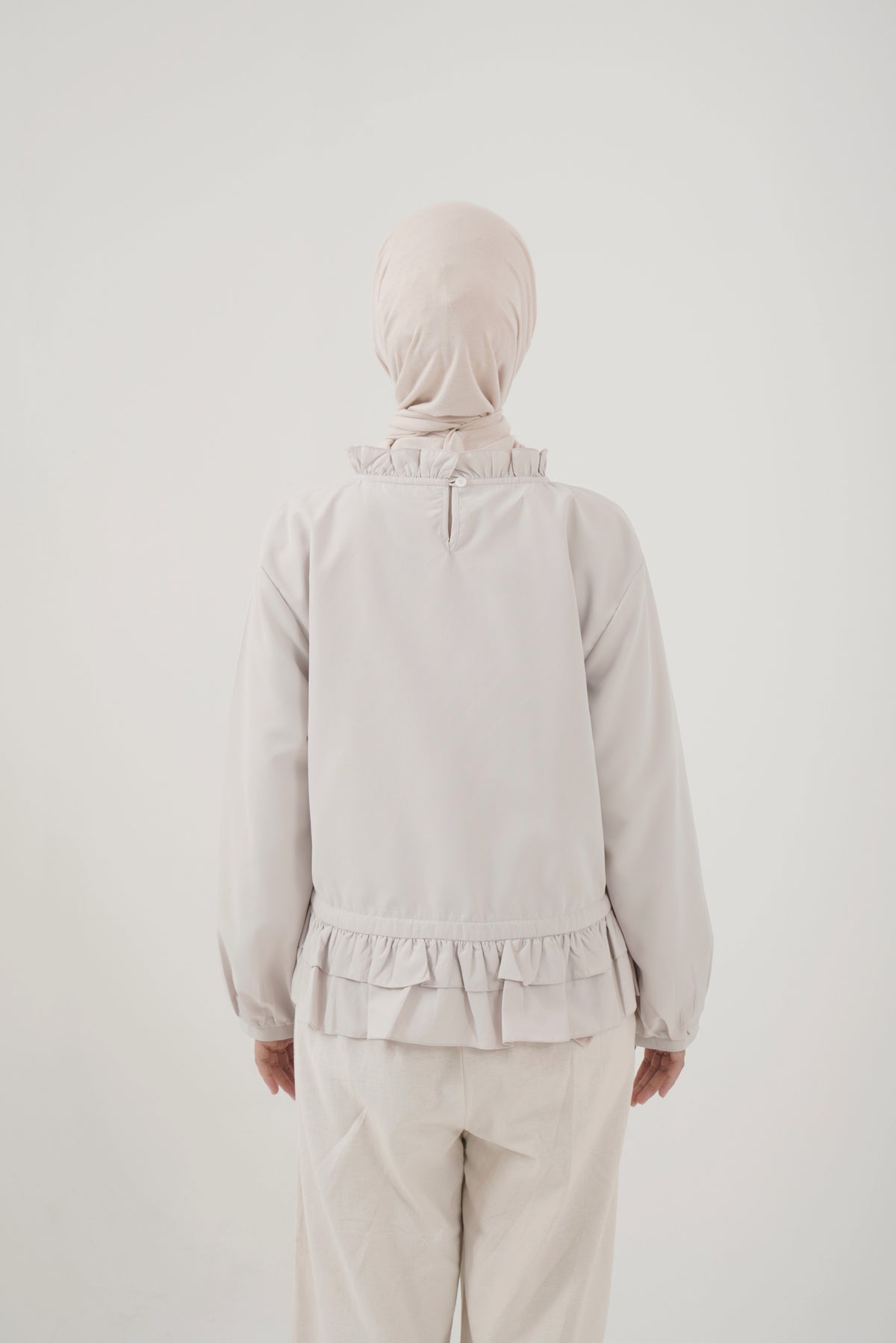 S Tunic Double Frill