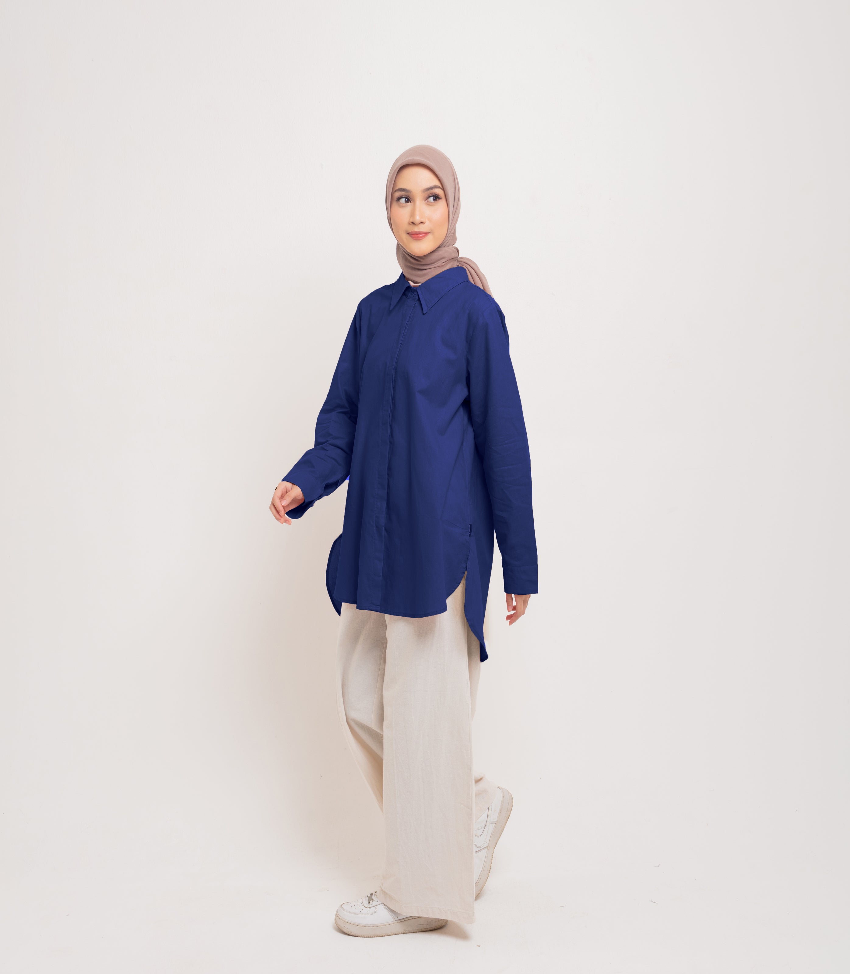 M Tunic Basic Katun Pamela