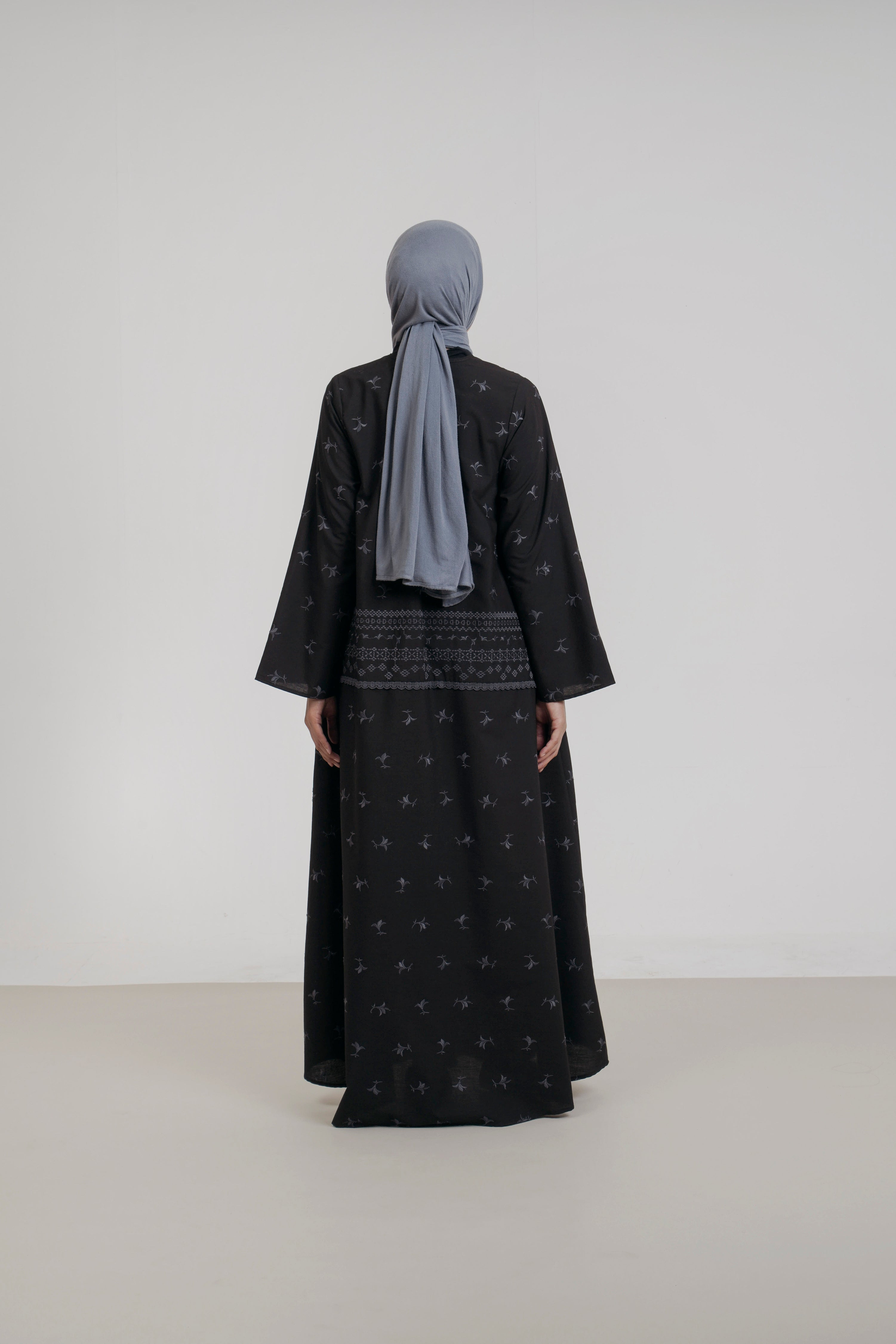 L Dress Wide Bloom Embro