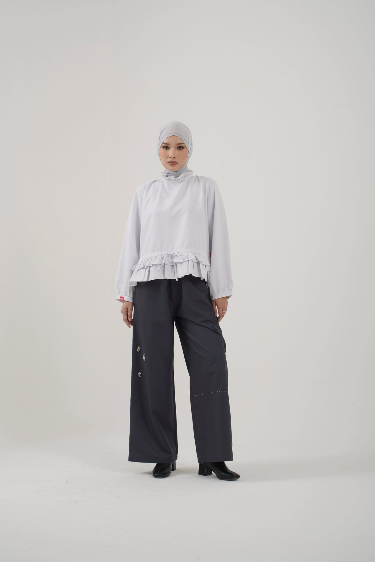 S Tunic Double Frill