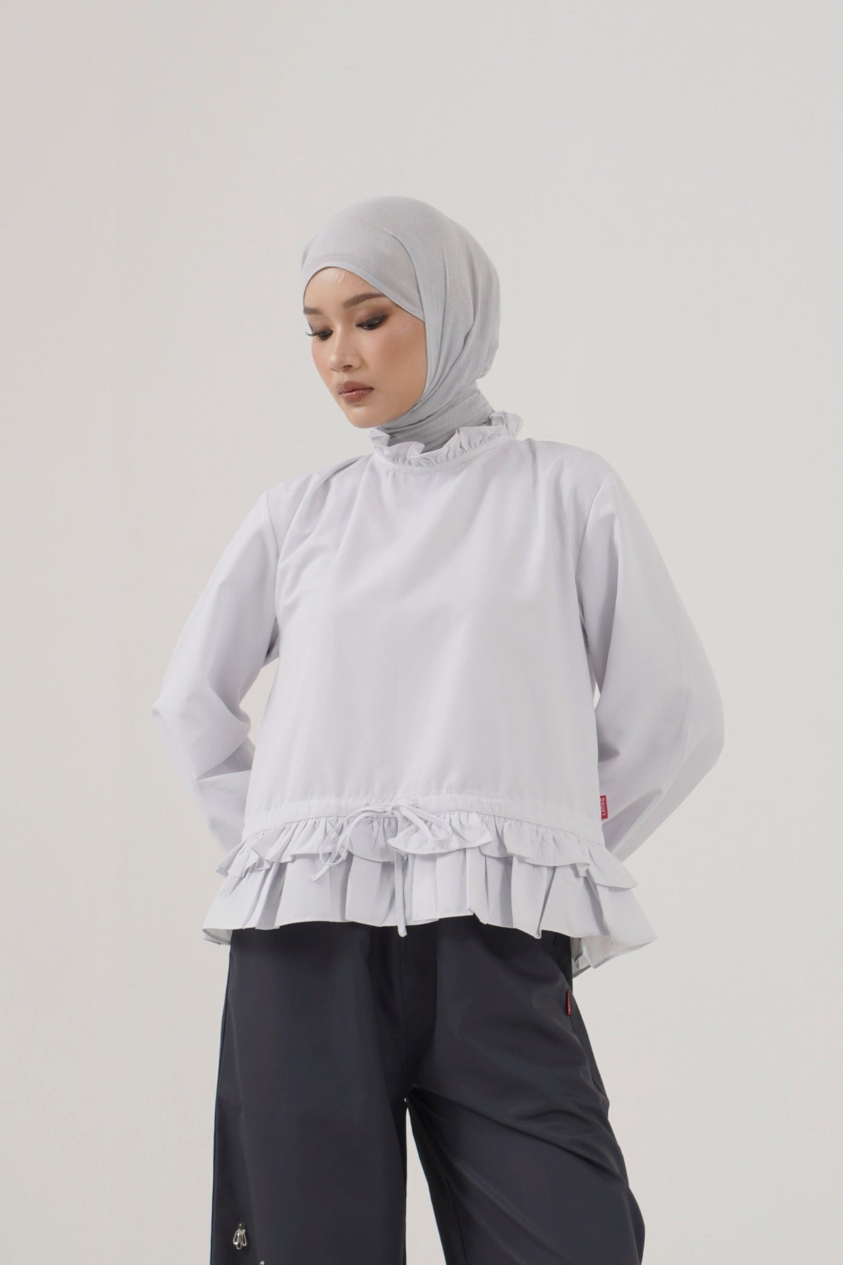S Tunic Double Frill