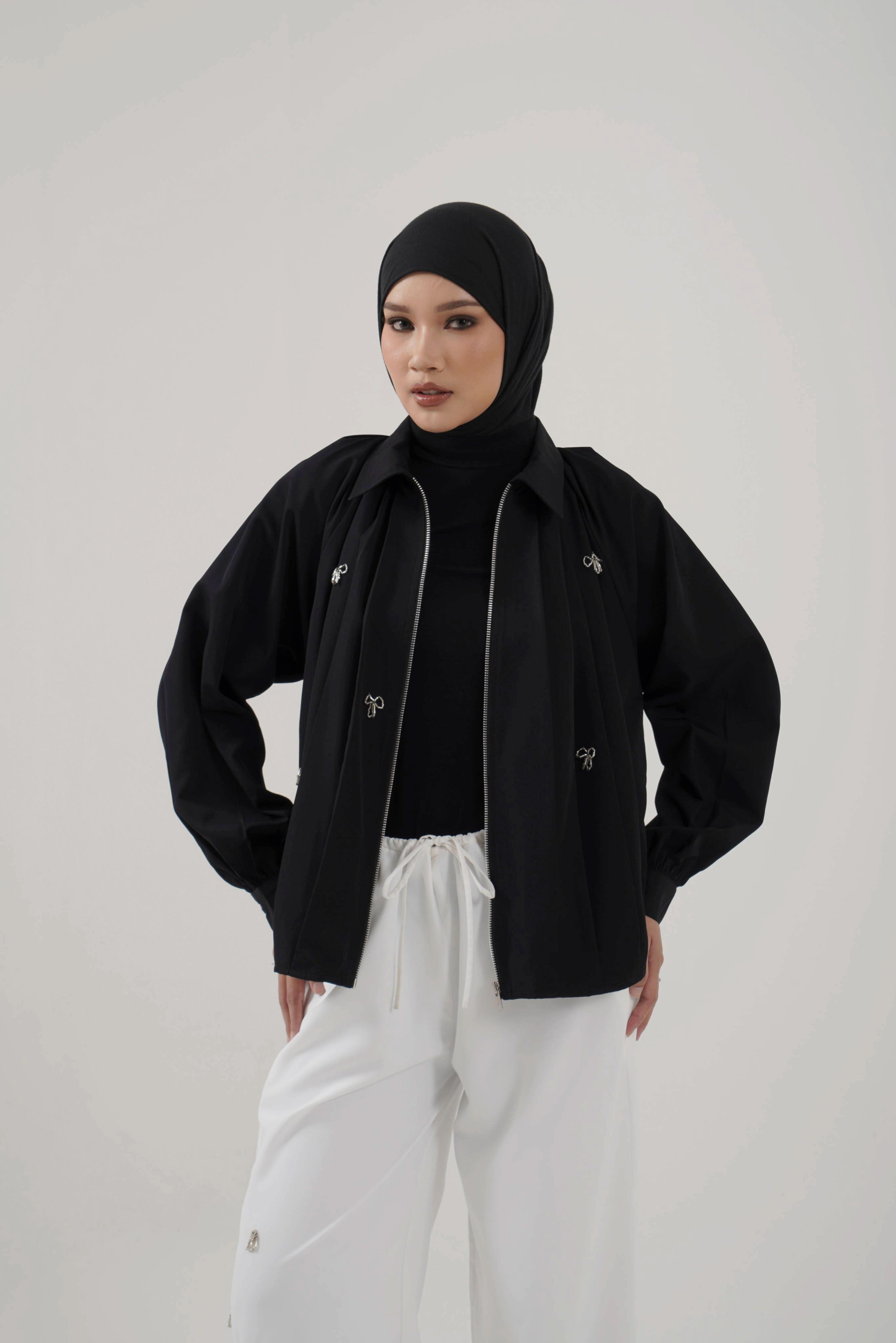 Jacket Beaded Puff