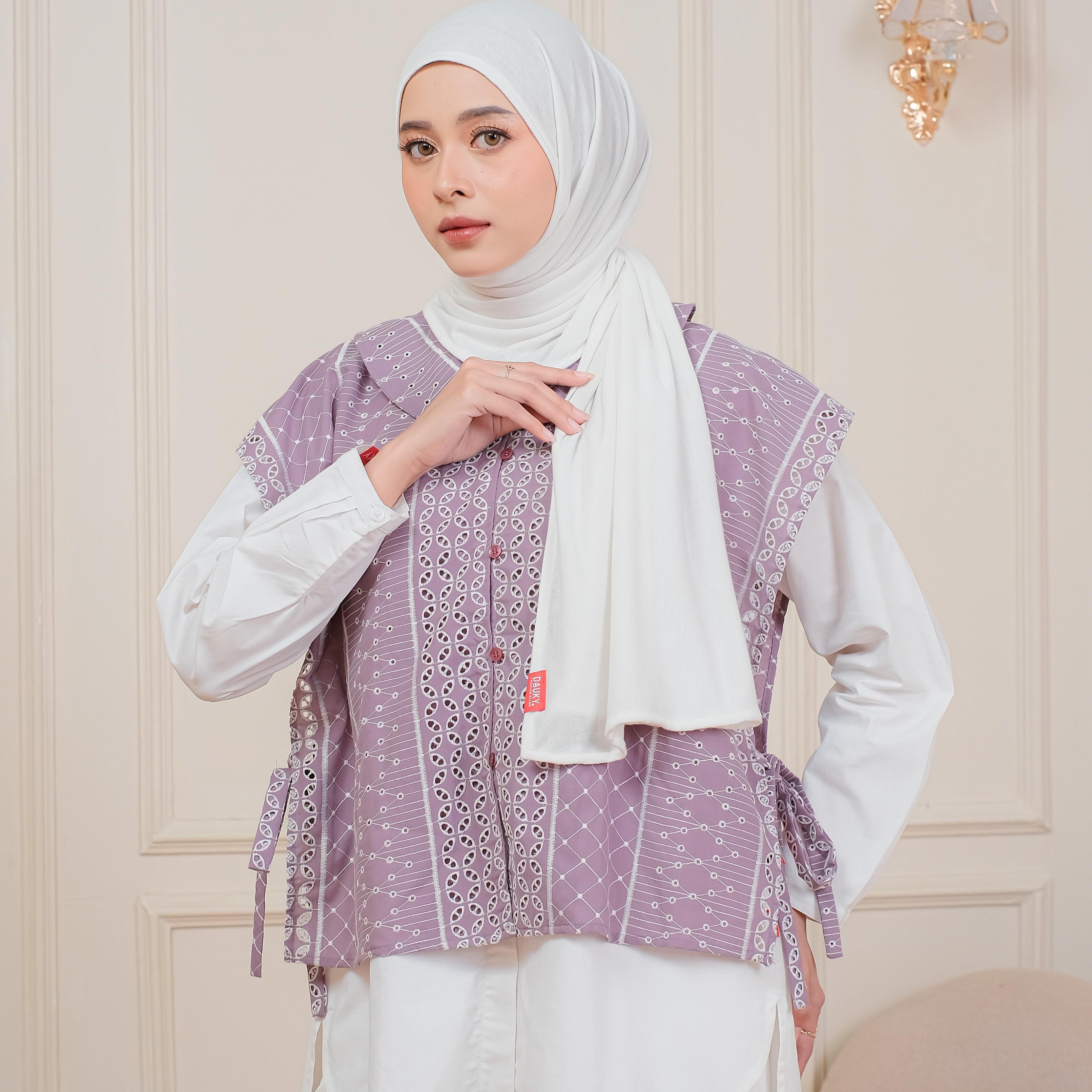 VEST STRING LACE COTTON