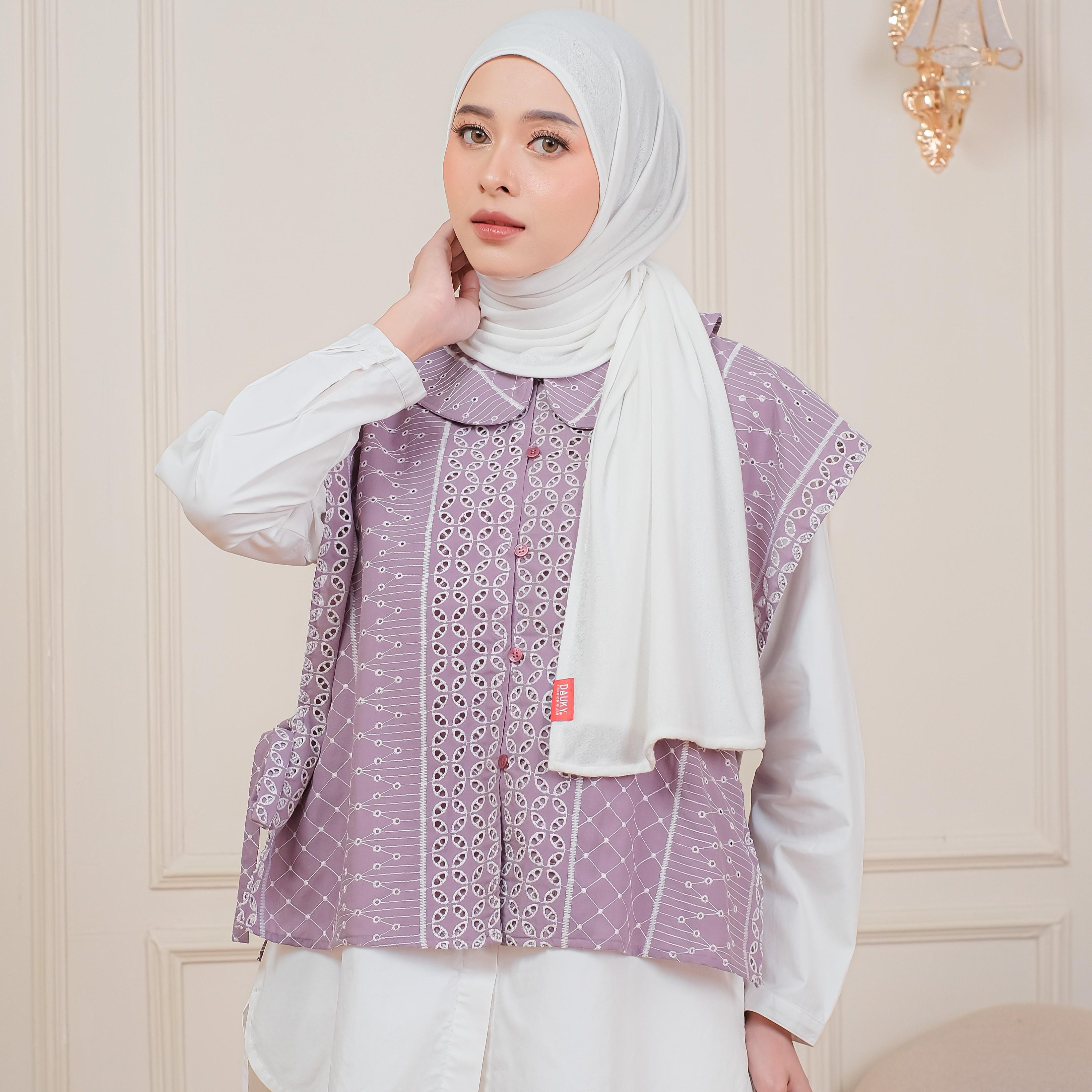 VEST STRING LACE COTTON