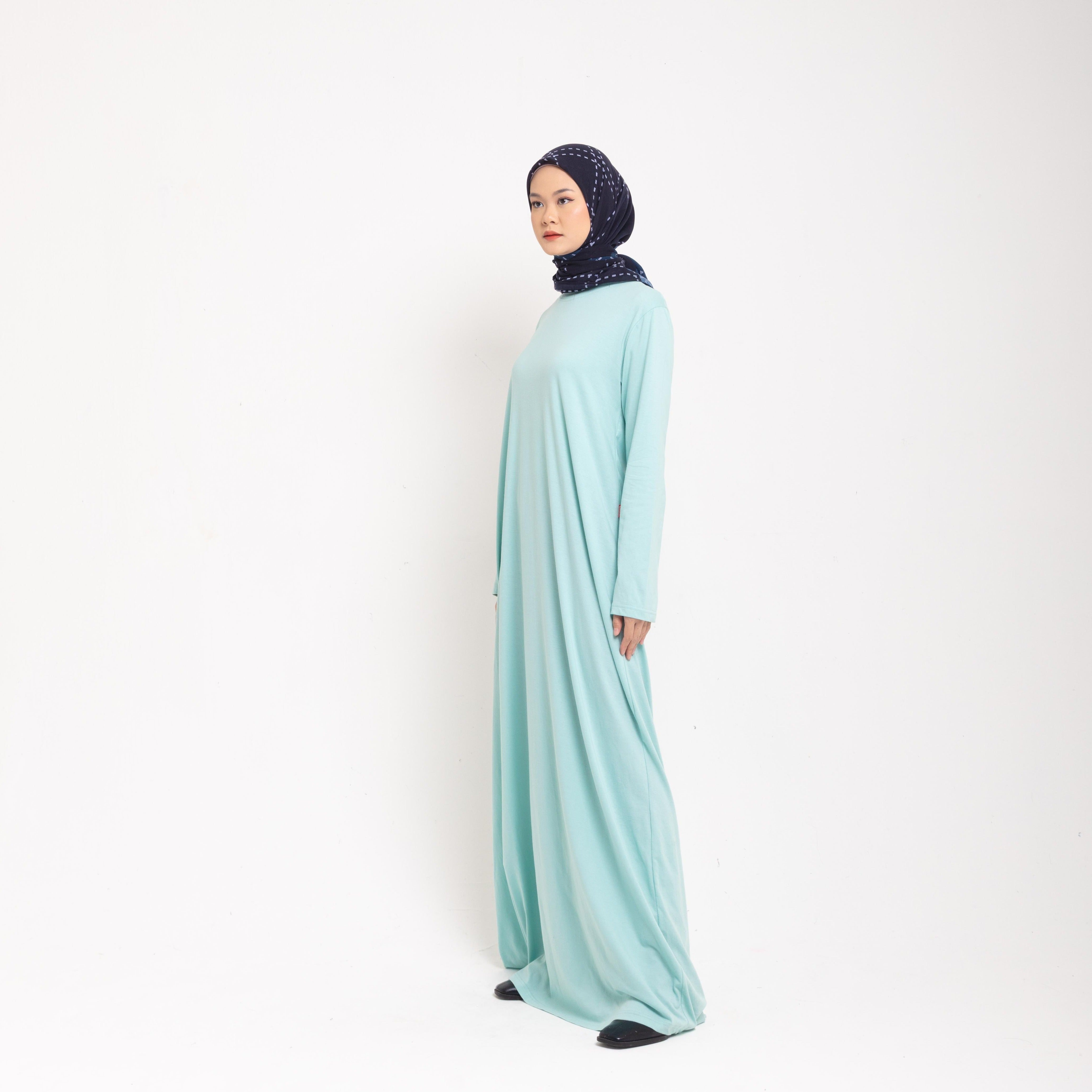Dress Wanita Muslim Dauky Dress Combed - Sagee