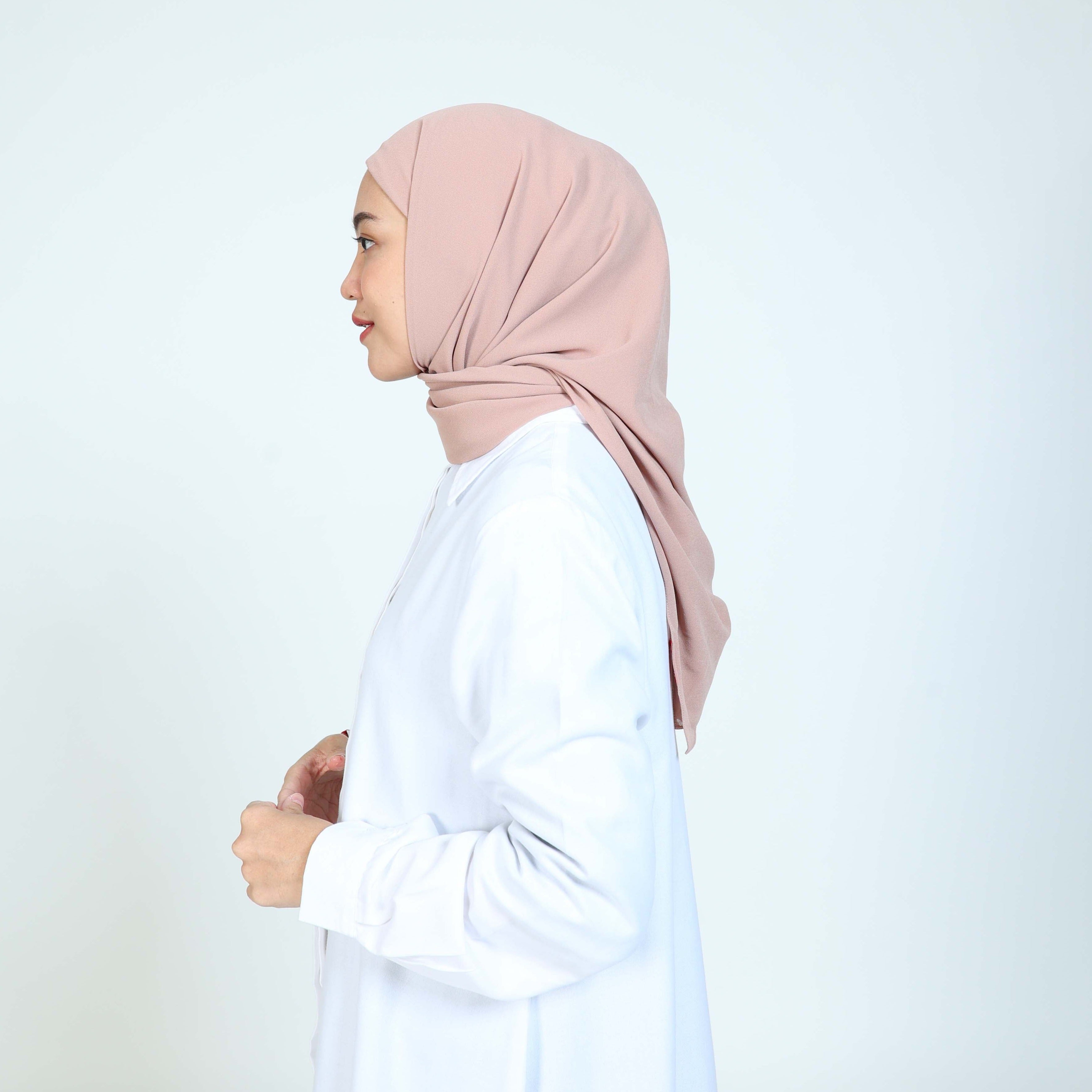 Dauky Hijab Instant Inner Square - Nude