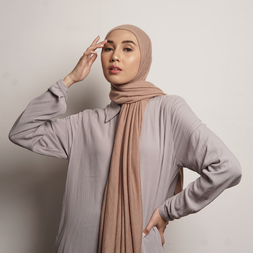 Pashmina Jersey Knit - Caramel